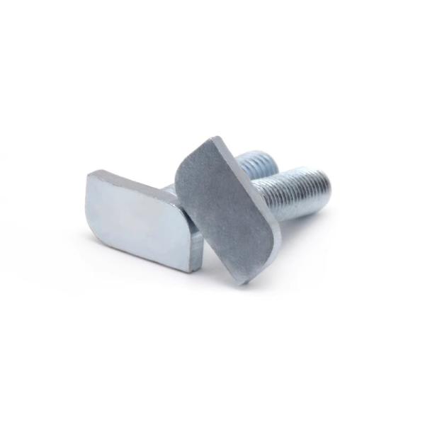 Grade 8.8 Din Hammer Head Bolt For Mounting Rail Photovoltaic And Elevator