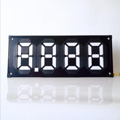 10mm Ultra Thin Seven Segment Display Board Reflective Type Fuel Price Flip Sign