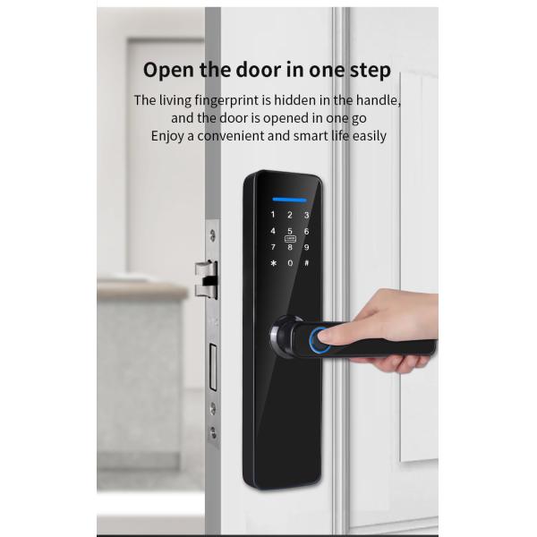 S811 Wifi Lock Tuya Zigbee TTlock Биометрический отпечаток пальцев Умный цифровой дверной замок