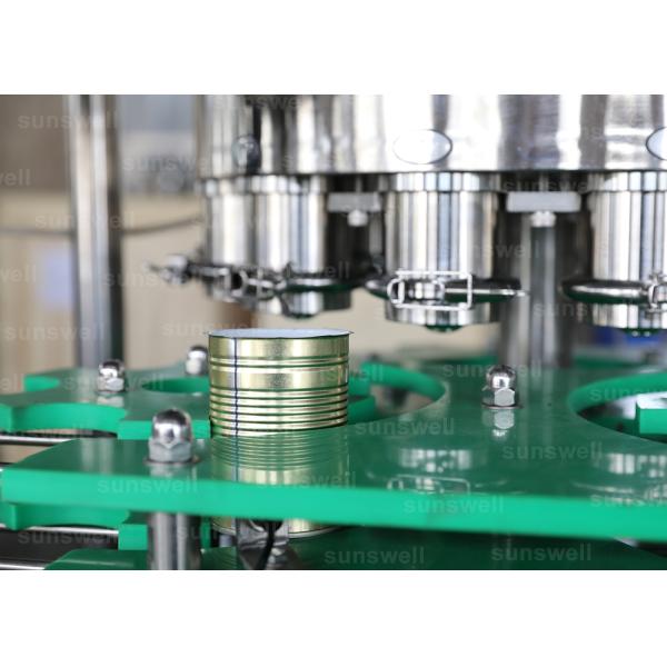 Máquina de rellenar confiable de la poder de aluminio del sistema de la presión de la cuenta para las bebidas carbónicas de la energía de la cola