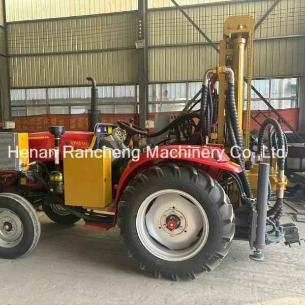 200m Hydraulic Water Well Drilling Machine With 40HP Tractor Horse Power