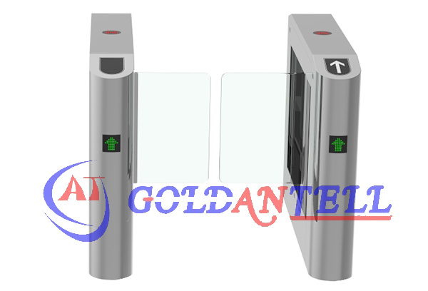 Access Control 2.2m Swing Barrier Gate Mechanism Half Height Turnstile