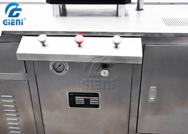 Máquina de pressão compacta cosmética semi auto do pó da máquina de enchimento do pó 400kg