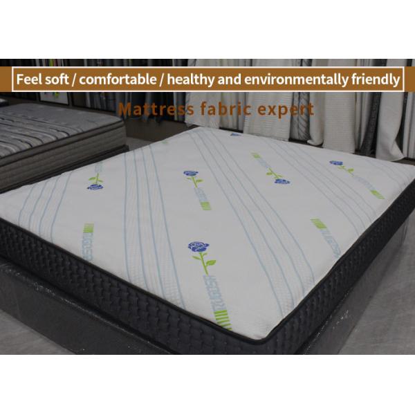 Jacquard Cotton Air Layer Mattress Latex Pillow Fabric Tear Resistant