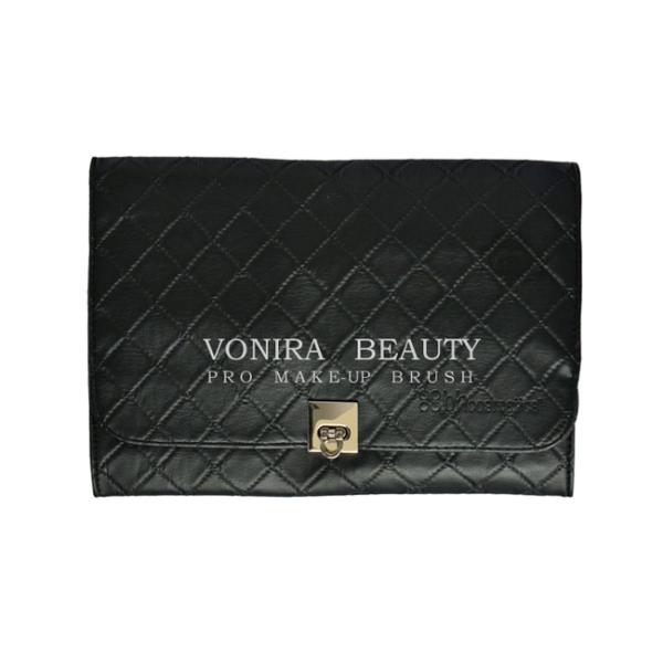 Инструменты красоты карманов черноты 39 весьма большого перемещения сумки случая крена-вверх щетки макияжа косметического профессионального портативные