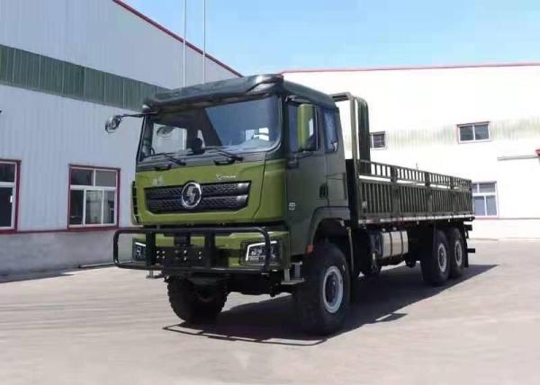 Green 50ton Cargo Truck SHACMAN X3000 6x4 Truck WEICHAI 340/380/400Hp EuroII