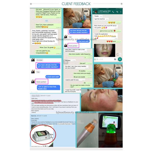 2018 Newest fractional rf/fractional rf microneedling/fractional rf micro needle machine