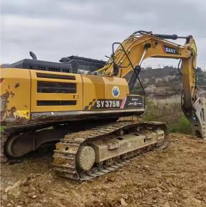 Second Hand Sany SY375H Excavator with Bucket 37.5 Tons Original Second Hand