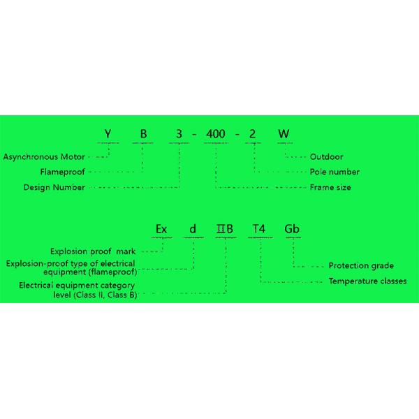 Высокоэффективный взрывозащищенный асинхронный трехфазный электродвигатель IE2, 3600 об/мин