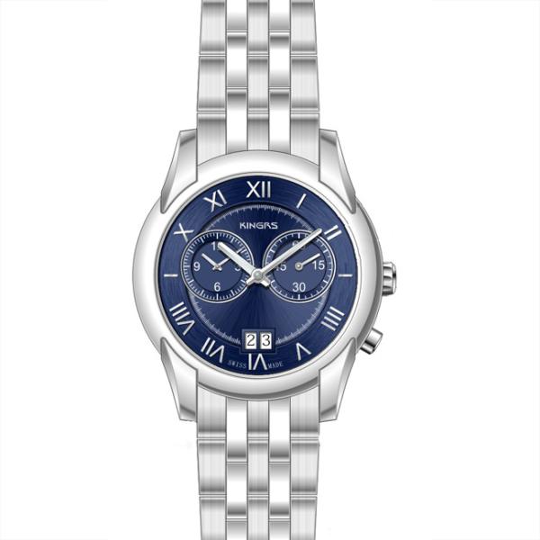 Chain Stainless Steel Watches Water Resistant Men's Wrist  Watch