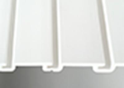 White Store Wall Panels / Slat Walling Panels For Laundry Room