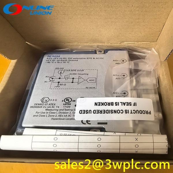 Módulo de adquisición de señal dinámica NI-9234 de National Instruments de cuatro canales