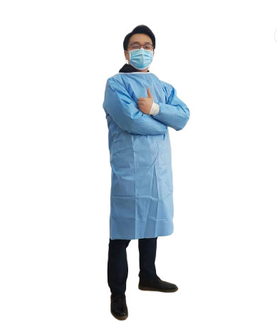 General Medical Isolation Gown SMS Virus Proof Bacterial Proof