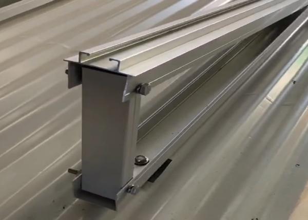Adjustable Pre Assembled Triangle Flat Roof Solar Mounting System