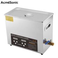 Limpeza digital por ultra-som de 6L Limpeza por ultra-som de aço inoxidável de 150W