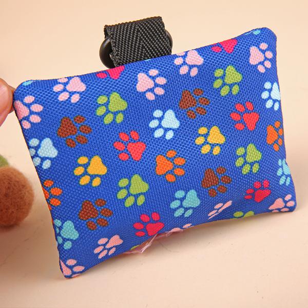 Sacs à excréments pour chiens en plein air Dispensers de sacs à excréments pour chiens colorés Portables