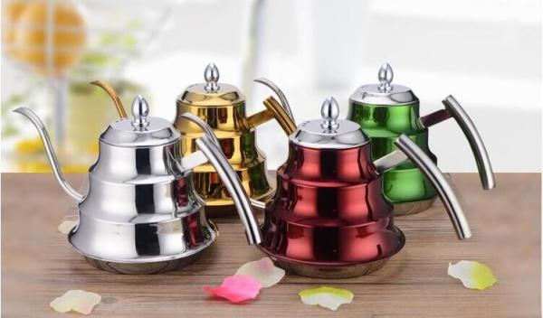 2016 hottest 1.2L  stainless steel kettle bamboo kettle with gold color &teapot &whistling kettle& roma kettle