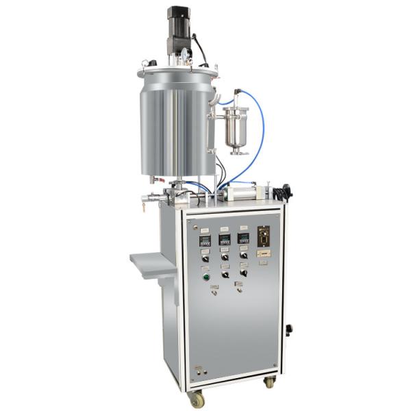 Lipstick Production Line Vertical Pressurized Lipstick Filling Machine For Quantitative Filling
