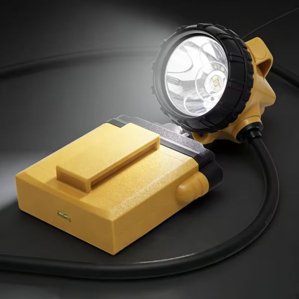 IP68 Waterproof Mining Headlamp 25000 Lux Super Bright 10400mAh for Underground Mining