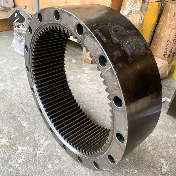 Pièces de machines de Swing Ring Gear Rotary Hydraulic Construction d'excavatrice d'E320C