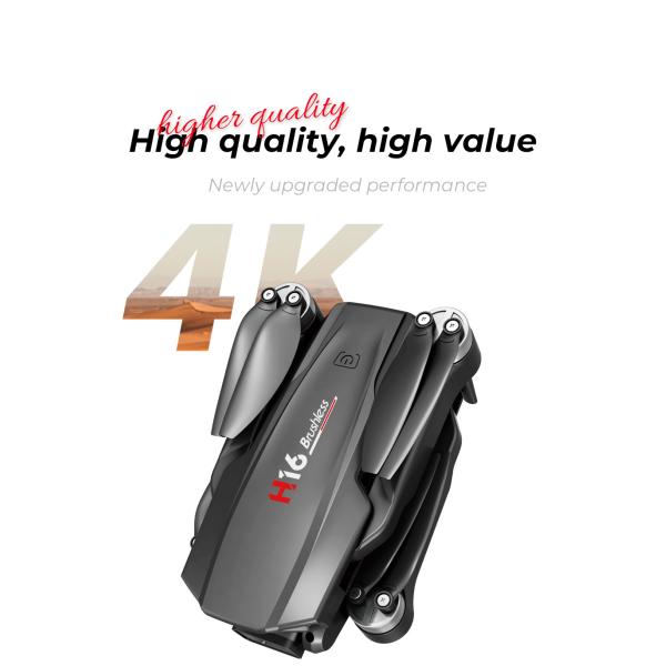 H16 Mini RC Drone HD Камера Wifi Fpv Бесшовный складной квадрокоптер Профессиональные дроны Игрушки для детей 14Y+