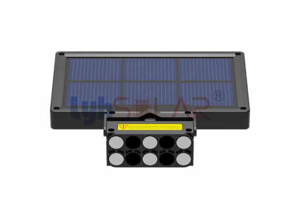 Solar Powered 10W Portable Solar Outdoor Motion Sensor Camp With ABS Lamp Housing