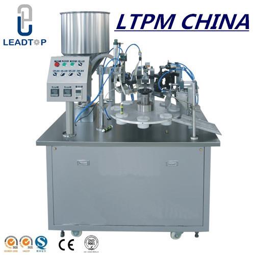 Cream Semi Automatic Tube Filling and Sealing Machine For Plastic Tube