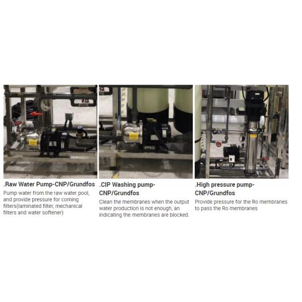 RO Water Treatment Brackish Water System For TDS Salinity And Hardness Removal