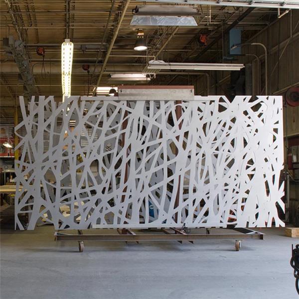 CNC Outdoor Laser Cut Panel Powder Coated For Garden Partition
