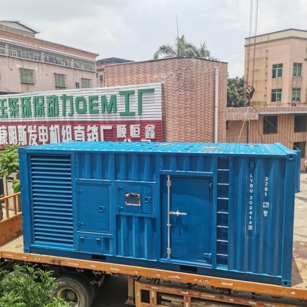 генератор энергии 72dB мега молчаливый резервный Genset 1000kw аварийный резервный