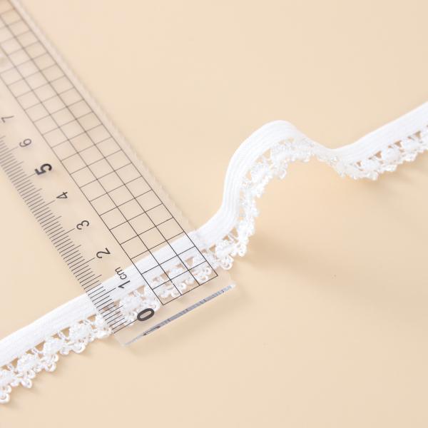 Factory wholesales nylon lace elastic band for underwear bra  shoulder strap webbing