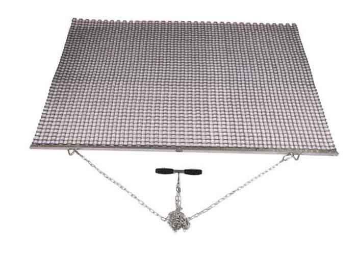 Galvanized Steel Lawn Drag Net Wire Mesh Turf Leveling Debris Removal Drag Mat Custom Size