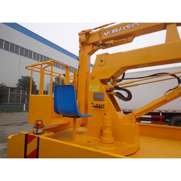 JMC 14M Aerial Platform Truck , 6 Wheel Aerial Bucket Truck 14 Meter
