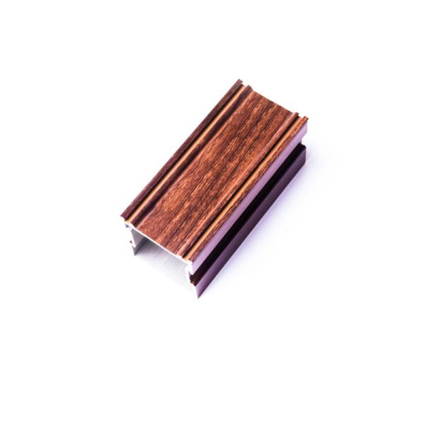 6000 Series T3-T8 Shengxin Wood Grain Finish Aluminum Hollow Profile for Decoration