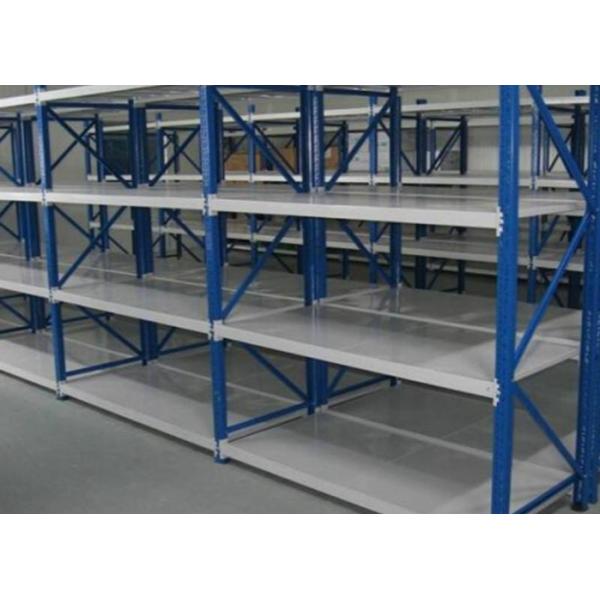 Low Carbon Rolled Steel Heavy Duty Storage Shelves For Garage 500-2000KG Capacity