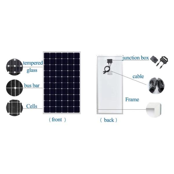 270w solar panel home 260w 270watt 280w 290w 300 watt monocrystalline solar panel price bangladesh