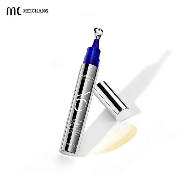 10ml / 15ml Double Layer Airless Pump Bottle with Zinc Alloy Nozzle for Eye Cream