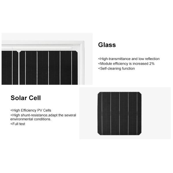 модуль панели солнечных батарей 500w 510w 520w Monocrystalline Sunpower