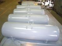 High pressure air compressor vertical tank 0.6m³ for nitrogen , oxygen storage