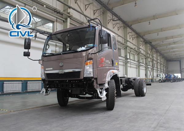 China Cheap Price 140hp 4x2 Howo Sinotruk 10 Ton Light Cargo Van Truck