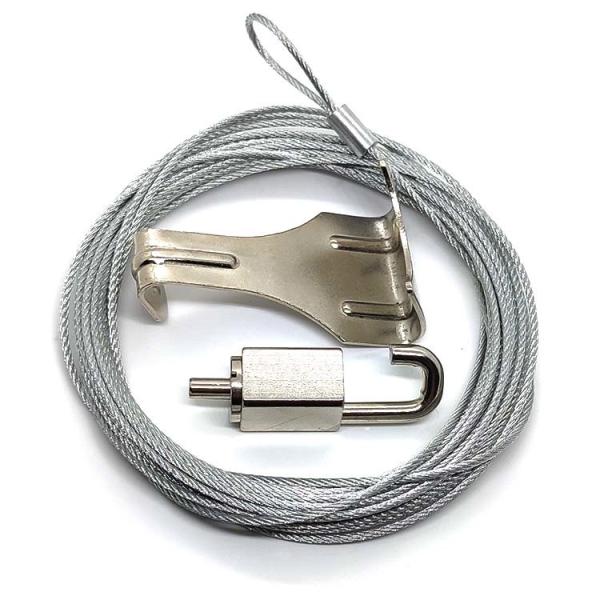 Веревочка провода нейлона Gripper кабеля крюка искусства галереи с закреплять петлей для вися изображения