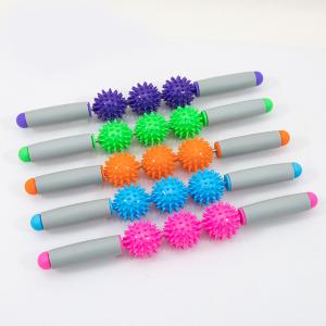 Pvc ручки шарика ролика массажа Dia 41*5.5cm пенится ручка массажа фасции