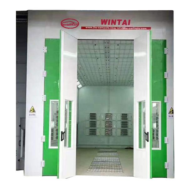 Tamaño interno 15000*5000*5000 mm Estancia de horneado por rocío para los requisitos de pintura de camiones/autobuses