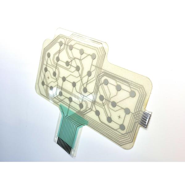 防水膜スイッチ 画面印刷回路とグラフィックオーバーレイ