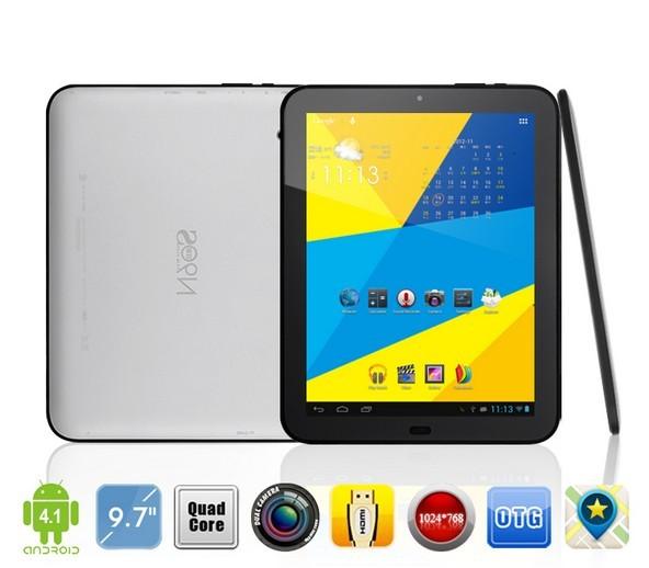 9.7inch Dual Core YuandaoN90S Vido N90S Tablet PC RK3066 1.6ghz 8GB rom dual camera 2MP
