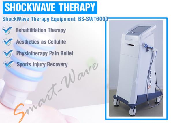 Body Reshaping Acoustic Wave Therapy Machine / Shockwave Therapy For Celluite Treatment