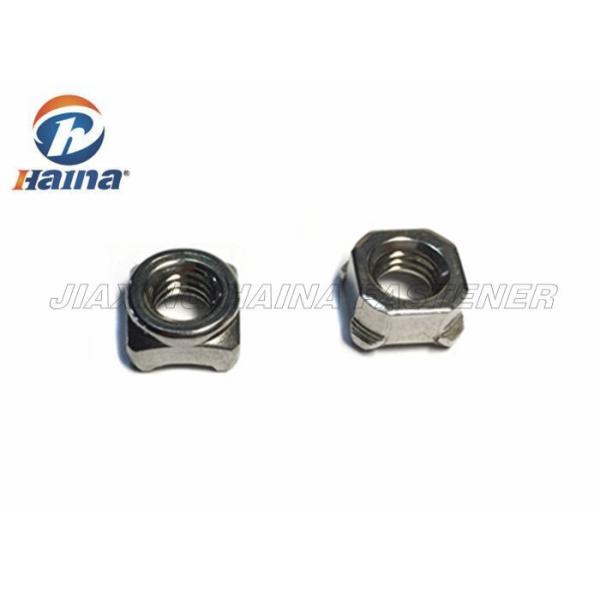 Stainless Steel 304 316 A2-70 DIN928 M8 Square Weld Nuts with Uniform