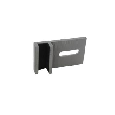 Sistema de suporte de revestimento de terracota Brackets de alumínio com clips para fixar painéis de fachada