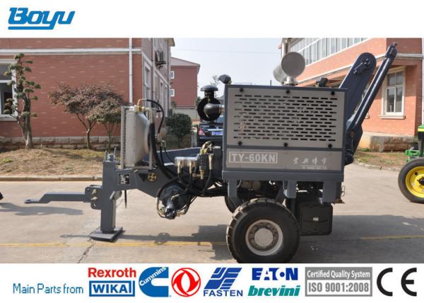 60kN Diesel 77kw 103hp Hydraulic Puller Machine for Overhead Stringing