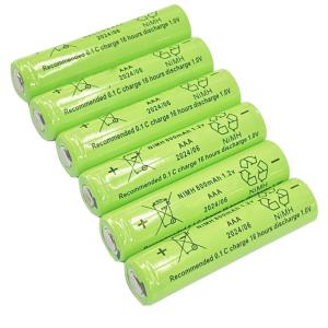 再充電電池 Nimh 1.2v セル 急速充電 AAA サイズ バッテリー 800mah 1100mah